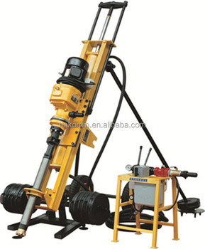 High Efficiency Drilling Rig Machine 80mm 0.7Mpa For Rough And Rugged Terrains