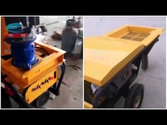 Keming KLW Wall Putty Cement Mortar Plastering Machine Diesel