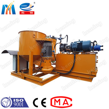 KEMING Grout Plant Grout Unit Double Cylinders Piston With Single Acting